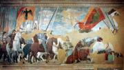 Piero: Arezzo Constantinus és Maxentius csatája 1452-60 